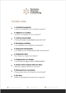 10 Principios para cocrear OKRs