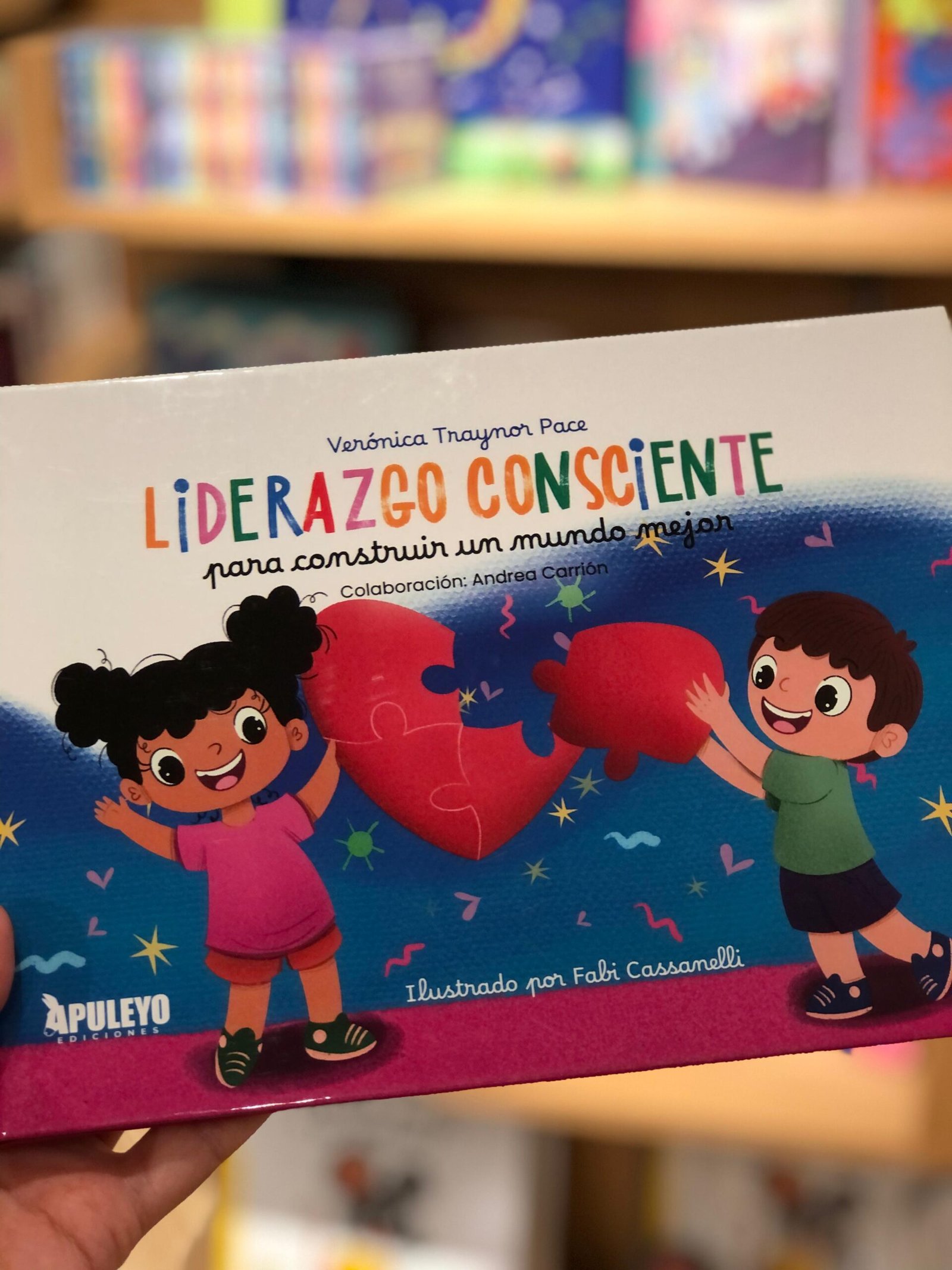 Libro para niños Liderazgo Consciente para Construir un Mundo Mejor de Verónica Traynor